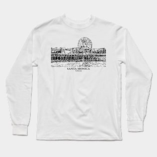 Santa Monica - California Long Sleeve T-Shirt